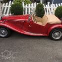 1955 MG TF Convertible Red RWD Manual 1500