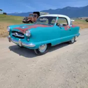 1955 nash metropolitan: Nice patina, straight body, runs great