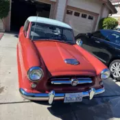 1955 Nash Metropolitan Red RWD Manual