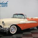1955 Oldsmobile 98 Starfire 45993 Miles Coral Convertible 324 Rocket V8 4 Speed