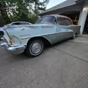 1955 Oldsmobile Holiday 98 2 door coupe