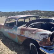 1955 Oldsmobile Model 98 Coupe Green