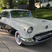 1955 Oldsmobile Super 88 Coupe White