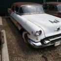 1955 oldsmobile super rare 88 solid car dash in great shape,all chromeand lights