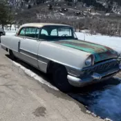 1955 Packard 400. I have a clean Utah title in my name. It runs good.