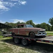 1955 Plymouth Savoy Sedan Blue