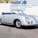 1955 Porsche 356 Contiental Cabriolet Cab Silver Blue Restored Rare