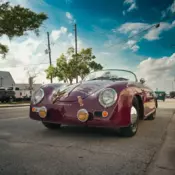 1955 Porsche 356 Convertible Purple