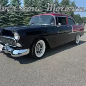 1955 Red and Black 383 Stroker 4 Speed Power Brakes
