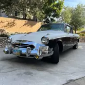 1955 Studebaker President Black RWD Manual base