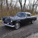 1955 THUNDERBIRD 292 3SPD AC VERY SOLID METAL BEAUTIFUL FACTORY RAVEN BLACK CAR