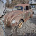 1955 Volkswagen Beetle (Pre-1980) Sedan Blue RWD Manual