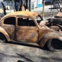 1955 volkswagen beetle ribbed door semaphore car