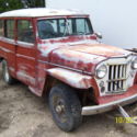 1955 Willys 2 door wagon 4 wheel drive