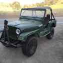 1955 Willys CJ-5 Green 4WD Manual