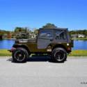 1955 Willys Jeep Military 3,503 Miles Green SUV 225 Manual