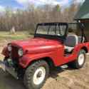 1955 Willys jeep Red 4WD Manual