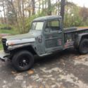 1955 Willys Pickup White 4WD Manual