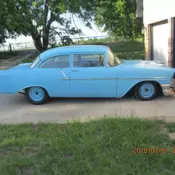 1956 150 CHEVY BUSINESS COUPE, UTILITY SEDAN