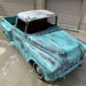 1956 3100 Shortbed patina shop truck c10 GMC cab