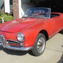1956 Alfa Romeo Giulietta Spider 1495-00101   101st car off the assembly line