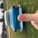 1956 Buick Century, Blue and White two-tone paint job
