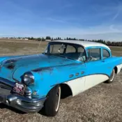 1956 Buick Special Blue RWD Automatic Royal Blue
