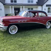 1956 Buick Special Sedan Red