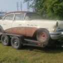 1956 Buick Special Sedan White RWD Manual