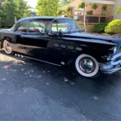 1956 Buick Super Coupe Black