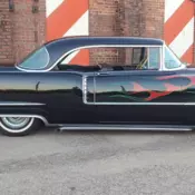 1956 Cadillac Coupe De Ville Hot Rod Old Skool lead sled custom rat rockabilly