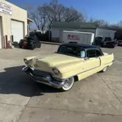 1956 Cadillac DeVille Coupe Yellow