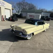 1956 Cadillac DeVille Yellow