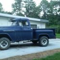 1956 CHEVROLET 1/2 T. STEPSIDE, SHORTBED, PICKUP 3200, 4WD