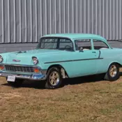 1956 Chevrolet 210 4 Speed with Hurst Wheels Turquoise