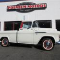 1956 Chevrolet 3100 Cameo 550 Miles White Pickup 283 Manual