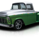 1956 Chevrolet 3100 Pickup Truck 3957 Miles Silver Pickup Truck 350 V8 3 Speed A