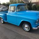 1956 Chevrolet Apache Truck (Big Back Window), Small Block V8 Motor.