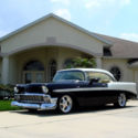 1956 CHEVROLET BEL AIR 2 DR HARDTOP - FULL CUSTOM CORVETTE LS1