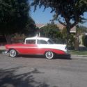 1956 Chevrolet Bel Air 210 Coupe Red RWD Automatic