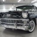 1956 CHEVROLET BEL AIR  30491 Miles BLACK  265 3-Speed Manual