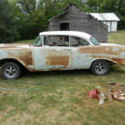 1956 CHEVROLET BEL AIR HARD TOP MISSOURI CAR & COMPLETE INTERIOR