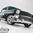 1956 Chevrolet Bel Air Hardtop  0 Onyx Black and Twilight Turquoise  350 cubic i