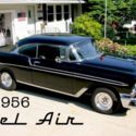 1956 Chevrolet Bel Air Hardtop Coupe Custom Hot Rod Street Chevy Belair 55 57