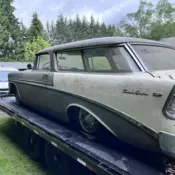 1956 Chevrolet Bel Air Nomad Hatchback Grey nomad