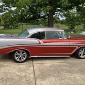 1956 Chevrolet Bel Air Red