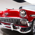 1956 Chevrolet Bel Air  V8 3 Speed Automatic Hardtop Lipstick Red