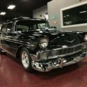 1956 Chevrolet Bel Air/150/210 4 Speed Manual 327 QA1 Wilwood Black CLEAN