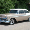 1956 Chevrolet Belair 2 Door Post Car **Restomod** **ZZ350 GM Crate Engine**