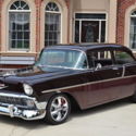 1956 CHEVROLET BLACK CHERRY BEST OF THE BEST MULTIPLE SHOW WINNER SHOW DRIVER